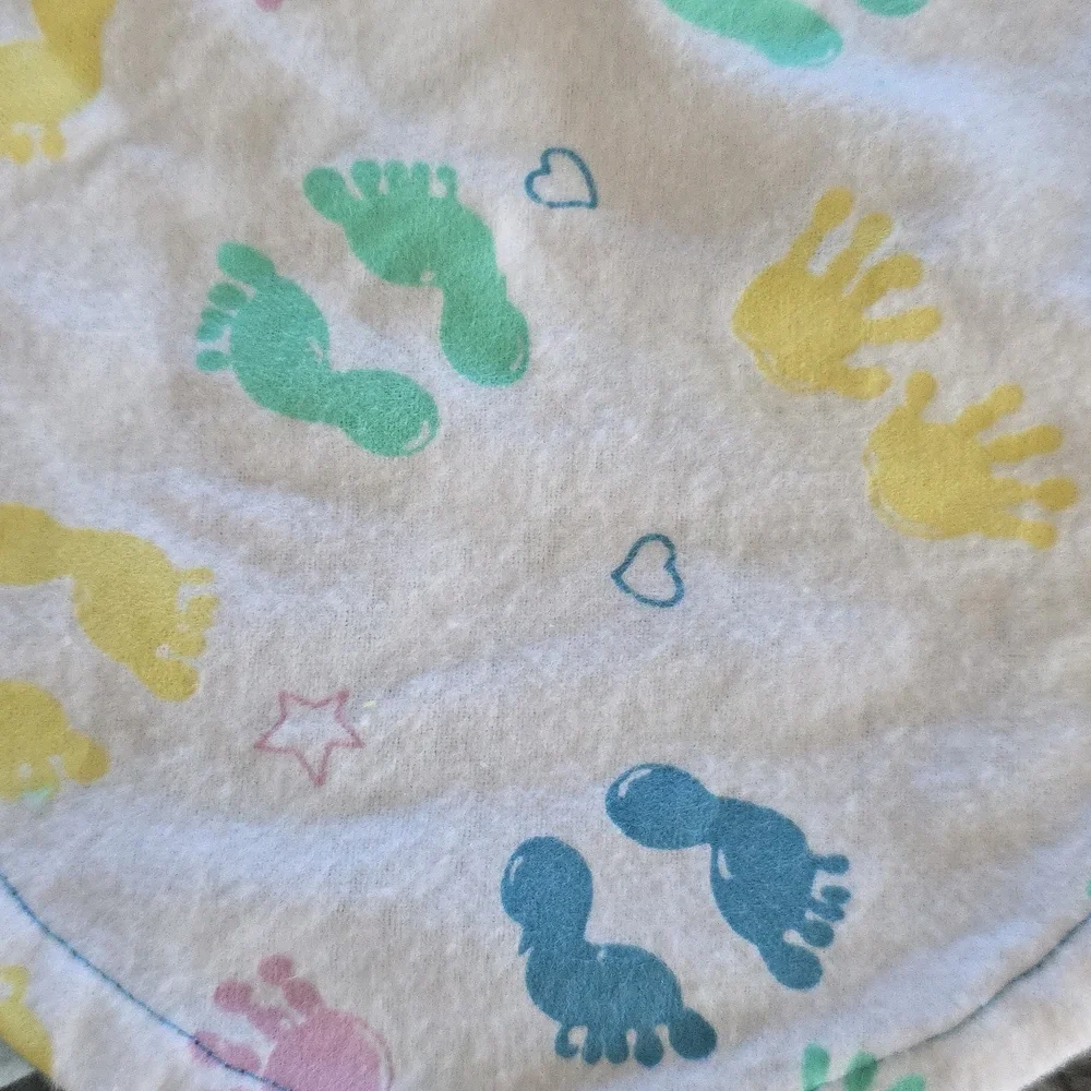 Colorful Kids Burp Cloth Set
